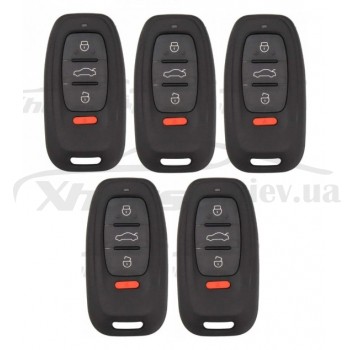 АКЦИЯ 5 шт за $5!!! Корпус smart ключа AUDI 3+1 but универсальный XSADJ1